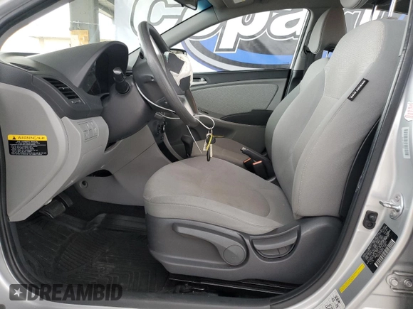 2014 Hyundai Accent GLS with VIN KMHCT4AE8EU643620, listed as a Copart auction lot 53852525 with 90,279 mi miles and Salvage Title. Bid and sale history available at carsss.com. Image 7.
