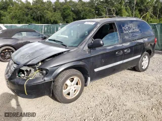 2006 Dodge Caravan SXT with VIN 1D4GP45R46B738943, listed as a Copart auction lot 70921874 with 0 mi miles and Salvage Title. Bid and sale history available at carsss.com. Image 1.