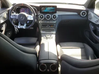 2023 Mercedes-Benz C 43 AMG with VIN W1KWJ6EB8PG119569, listed as a Copart auction lot 57043995 with 14,601 mi miles and Salvage title. Bid and sale history available at DreamBid. Image 8.