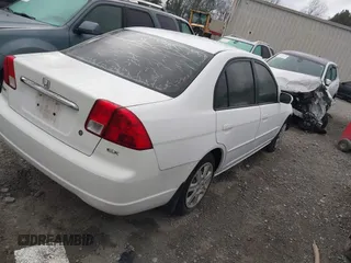 2003 Honda Civic EX with VIN 2HGES26783H624419, listed as a IAAI auction lot 41758486 with 206,177 mi miles. Bid and sale history available at carsss.com. Image 4.