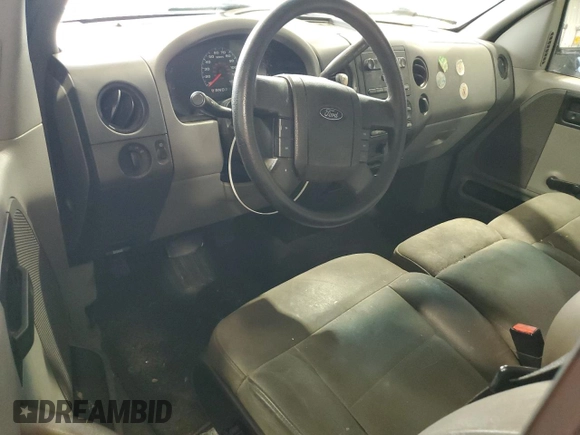 2007 Ford F-150 XL with VIN 1FTRF12217KB62728, listed as a Copart auction lot 63250975 with 225,124 mi miles and Salvage title. Bid and sale history available at DreamBid. Image 8.