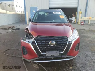 2021 Nissan Kicks SV with VIN 3N1CP5CV2ML517616, listed as a Copart auction lot 47126555 with 73,800 mi miles and Salvage Title. Bid and sale history available at carsss.com. Image 5.