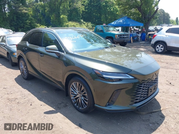 2023 Lexus RX 350 z VIN 2T2BAMCA5PC021942, wystawiony jako IAAI lot #42466698 z przebiegiem 25 342 mil mil oraz . Historia ofert i sprzedaży dostępna na DreamBid. Obrazek 1.