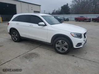 2018 Mercedes-Benz GLC with VIN WDC0G4JB9JV055936, listed as a Copart auction lot 45930835 with 143,943 mi miles and Salvage Title. Bid and sale history available at carsss.com. Image 4.