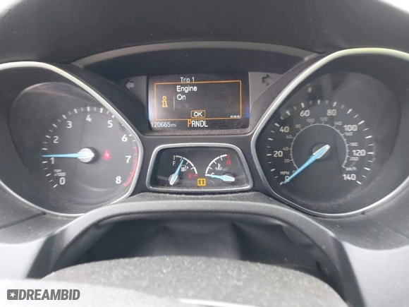 2016 Ford Focus S with VIN 1FADP3E21GL249480, listed as a IAAI auction lot 41747266 with 120,665 mi miles. Bid and sale history available at carsss.com. Image 7.