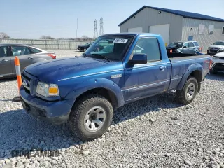 2007 Ford Ranger XL with VIN 1FTYR11E27PA50893, listed as a Copart auction lot 48847455 with 113,347 mi miles and Salvage Title. Bid and sale history available at carsss.com. Image 1.