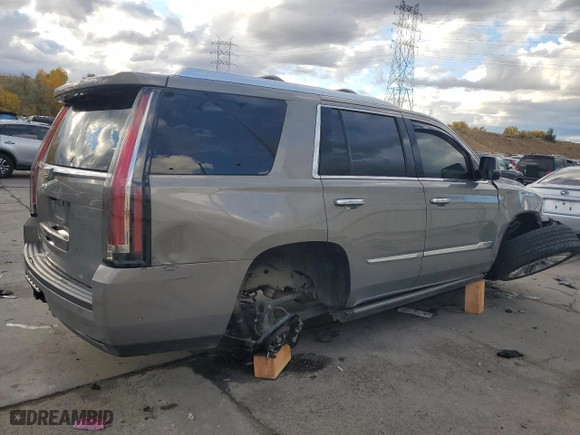 2017 Cadillac Escalade Platinum with VIN 1GYS4DKJ4HR234931, listed as a Copart auction lot 76974884 with 85,140 mi miles and Salvage Title. Bid and sale history available at carsss.com. Image 3.