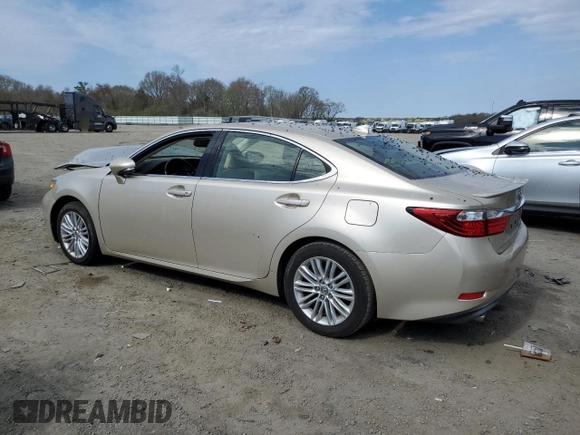 2015 Lexus ES with VIN JTHBK1GGXF2181745, listed as a Copart auction lot 54444995 with 104,948 mi miles and Clean Title. Bid and sale history available at carsss.com. Image 2.