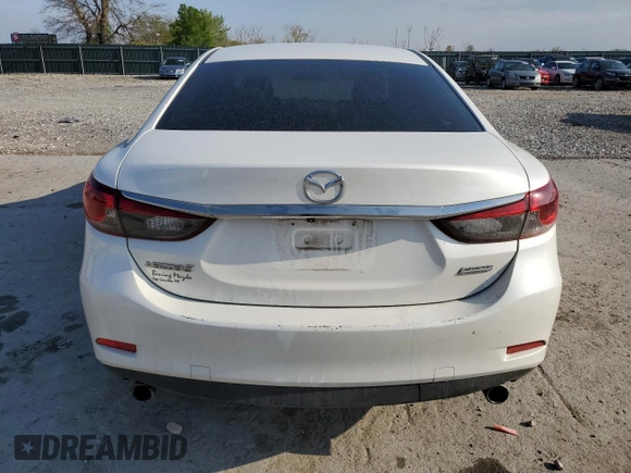 2014 Mazda 6 i Sport with VIN JM1GJ1U68E1137768, listed as a Copart auction lot 52803285 with 159,530 mi miles and Salvage Title. Bid and sale history available at DreamBid. Image 6.