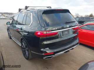 2019 BMW X7 xDrive50i with VIN 5UXCX4C51KLS36907, listed as a IAAI auction lot 41525923 with 75,791 mi miles. Bid and sale history available at carsss.com. Image 3.
