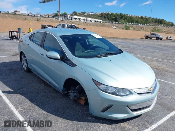 2019 Chevrolet Volt LT with VIN 1G1RC6S51KU106780, listed as a IAAI auction lot 41699399 with 139,928 mi miles. Bid and sale history available at carsss.com. Image 1.