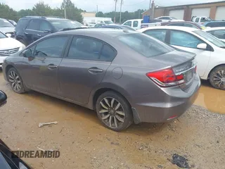 2015 Honda Civic EX-L z VIN 19XFB2F99FE029132, wystawiony jako IAAI lot #42351410 z przebiegiem 256 808 mil mil oraz . Historia ofert i sprzedaży dostępna na DreamBid. Obrazek 3.