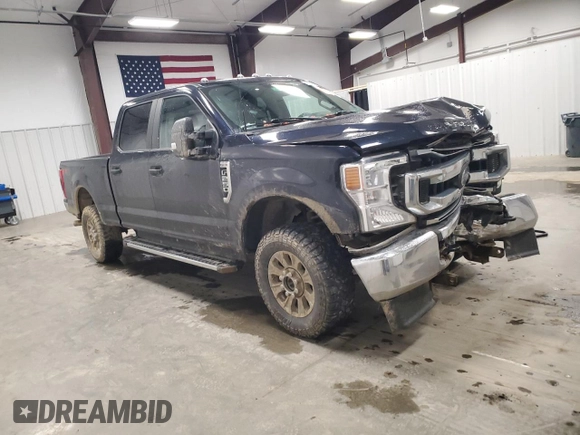 2022 Ford F-250 XL with VIN 1FT7W2BN7NEC97912, listed as a Copart auction lot 57784455 with 74,699 mi miles and Salvage title. Bid and sale history available at DreamBid. Image 4.
