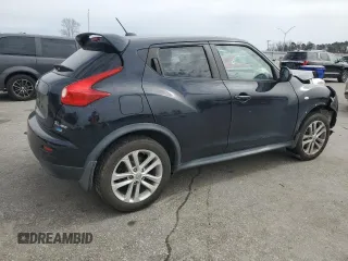 2012 Nissan Juke SL with VIN JN8AF5MV9CT124636, listed as a Copart auction lot 48224605 with 133,730 mi miles and Salvage Title. Bid and sale history available at DreamBid. Image 3.