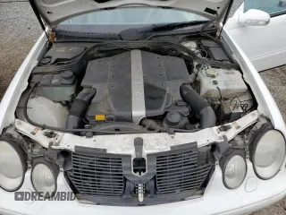 2001 Mercedes-Benz CLK 320/430 z VIN WDBLJ70GX1F185252, wystawiony jako Copart lot #38702633 z przebiegiem 117 864 mil mil oraz Szkoda całkowita • Salvage title. Historia ofert i sprzedaży dostępna na DreamBid. Obrazek 11.