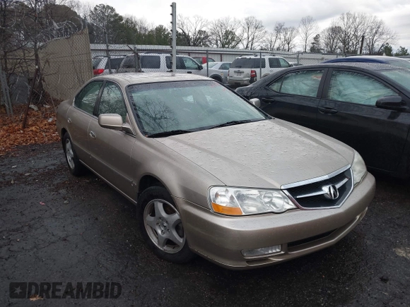 2003 Acura TL with VIN 19UUA56603A039212, listed as a IAAI auction lot 41343086 with 167,017 mi miles. Bid and sale history available at carsss.com. Image 1.