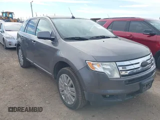 2010 Ford Edge Limited with VIN 2FMDK3KC3ABA68972, listed as a IAAI auction lot 41353607 with 216,995 mi miles. Bid and sale history available at carsss.com. Image 1.
