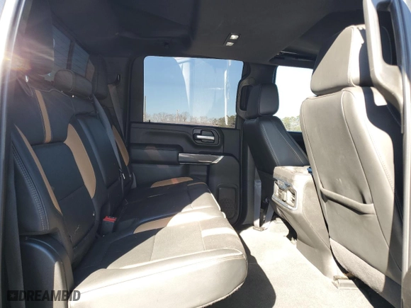 2021 Chevrolet Silverado 2500HD LTZ with VIN 1GC4YPEY3MF118905, listed as a Copart auction lot 43197705 with 93,859 mi miles and Salvage Title. Bid and sale history available at carsss.com. Image 10.