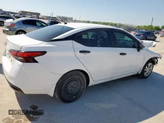 2023 Nissan Versa S z VIN 3N1CN8DV3PL837389, wystawiony jako Copart lot #52344195 z przebiegiem 26 249 mil mil oraz Szkoda całkowita • Salvage title. Historia ofert i sprzedaży dostępna na DreamBid. Obrazek 3.