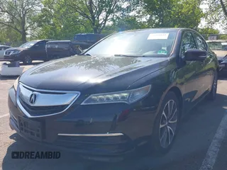 2015 Acura TLX V6 with VIN 19UUB2F35FA004977, listed as a IAAI auction lot 42200845 with 139,451 mi miles and . Bid and sale history available at carsss.com. Image 19.