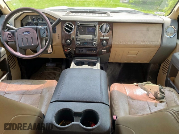 2012 Ford F-350 XL with VIN 1FT8W3BT6CEB57615, listed as a Copart auction lot 63134055 with 307,709 mi miles and Clean title. Bid and sale history available at DreamBid. Image 9.