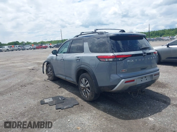 2022 Nissan Pathfinder SL with VIN 5N1DR3CC3NC205313, listed as a IAAI auction lot 42326804 with 51,135 mi miles and . Bid and sale history available at DreamBid. Image 3.