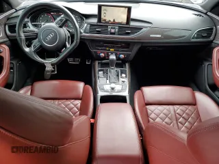 2016 Audi S6 Premium Plus with VIN WAUF2AFCXGN183025, listed as a Copart auction lot 42998675 with 84,100 mi miles and Salvage Title. Bid and sale history available at carsss.com. Image 8.