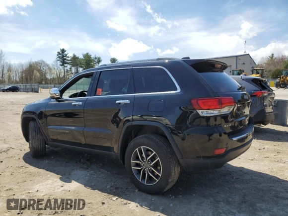2021 Jeep Grand Cherokee Limited z VIN 1C4RJFBG7MC701110, wystawiony jako Copart lot #53803025 z przebiegiem 92 190 mil mil oraz Szkoda całkowita • Salvage title. Historia ofert i sprzedaży dostępna na DreamBid. Obrazek 2.