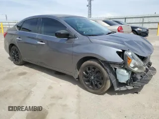 2018 Nissan Sentra S with VIN 3N1AB7AP9JY246977, listed as a Copart auction lot 53308245 with 114,240 mi miles and Salvage Title. Bid and sale history available at DreamBid. Image 4.