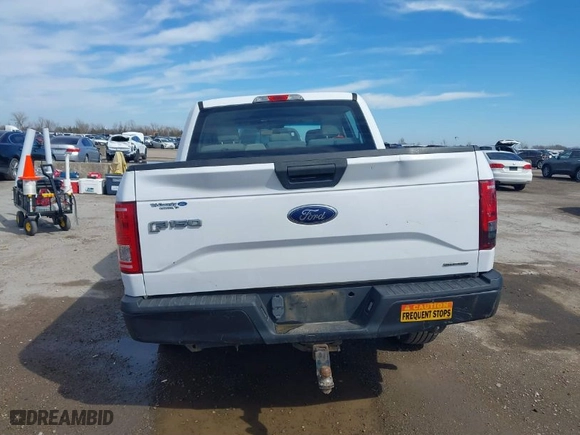 2015 Ford F-150 XL with VIN 1FTEW1CF5FKE60651, listed as a IAAI auction lot 41630778 with 150,815 mi miles. Bid and sale history available at carsss.com. Image 16.