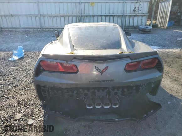 2016 Chevrolet Corvette 1LT with VIN 1G1YA2D70G5118266, listed as a Copart auction lot 42794455 with 22,052 mi miles and Salvage Title. Bid and sale history available at carsss.com. Image 6.