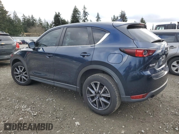 2018 Mazda CX-5 Touring with VIN JM3KFACM8J1349356, listed as a Copart auction lot 89154055 with 82,719 mi miles and Salvage Title. Bid and sale history available at carsss.com. Image 2.