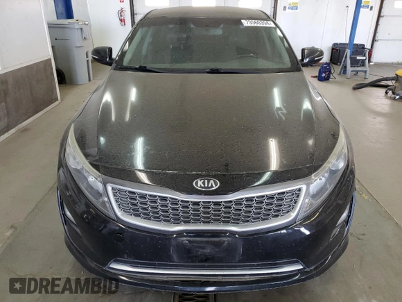 2015 Kia Optima Hybrid EX with VIN KNAGN4AD6F5091437, listed as a Copart auction lot 73560394 with 214,966 mi miles and Clean Title. Bid and sale history available at carsss.com. Image 5.