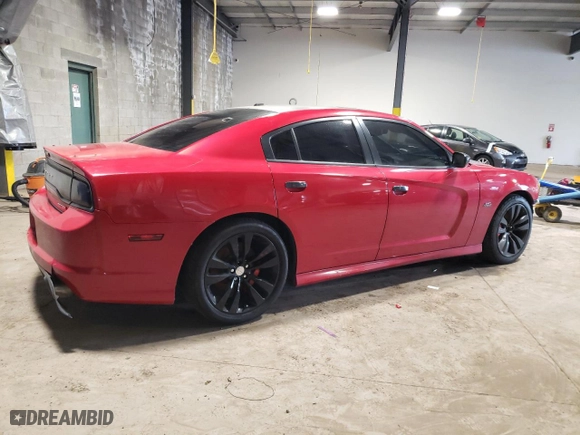 2012 Dodge Charger SRT8 with VIN 2C3CDXEJ9CH225257, listed as a Copart auction lot 53668694 with 151,318 mi miles and Salvage Title. Bid and sale history available at carsss.com. Image 3.