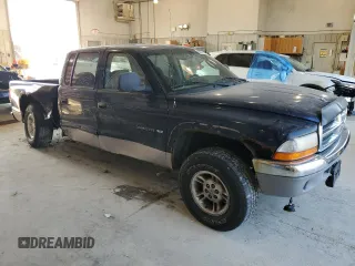 2000 Dodge Dakota Sport with VIN 1B7GG2AN8YS722350, listed as a Copart auction lot 69377984 with 199,883 mi miles and Salvage Title. Bid and sale history available at carsss.com. Image 4.