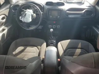 2017 Jeep Renegade Altitude with VIN ZACCJBBH6HPG29616, listed as a Copart auction lot 48911005 with 121,526 mi miles and Salvage title. Bid and sale history available at DreamBid. Image 8.