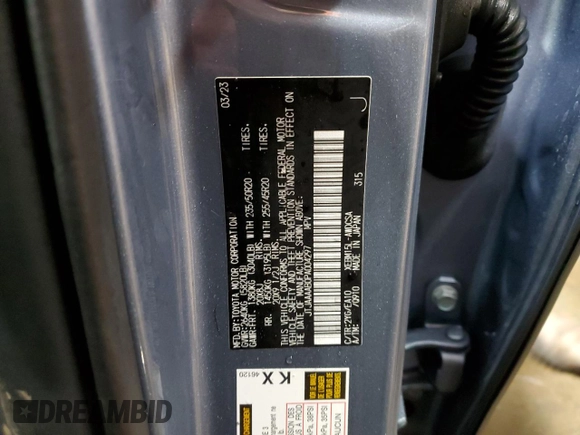 2023 Lexus RZ 450e Premium с VIN JTJAAAAB0PA004297, выставлен на аукционе Copart как лот 82275023 с пробегом 6 684 миль миль и . История ставок и продаж доступна на DreamBid. Изображение 12.
