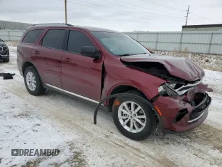 2023 Dodge Durango SXT Launch Edition with VIN 1C4RDJAG4PC564921, listed as a Copart auction lot 43732935 with 26,979 mi miles and Salvage title. Bid and sale history available at DreamBid. Image 4.
