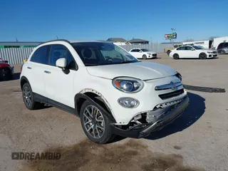 2018 FIAT 500X Trekking z VIN ZFBCFYCB2JP645980, wystawiony jako IAAI lot #41412121 z przebiegiem 108 155 mil mil oraz . Historia ofert i sprzedaży dostępna na DreamBid. Obrazek 1.
