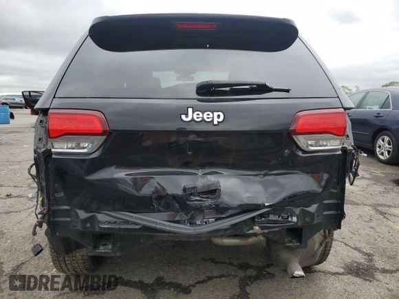 2021 Jeep Grand Cherokee Laredo X with VIN 1C4RJFAG3MC615486, listed as a Copart auction lot 58714955 with 36,830 mi miles and Salvage title. Bid and sale history available at DreamBid. Image 6.
