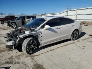 2019 Ford Fusion Titanium with VIN 3FA6P0K93KR286307, listed as a Copart auction lot 47221145 with 71,562 mi miles and Salvage Title. Bid and sale history available at carsss.com. Image 1.