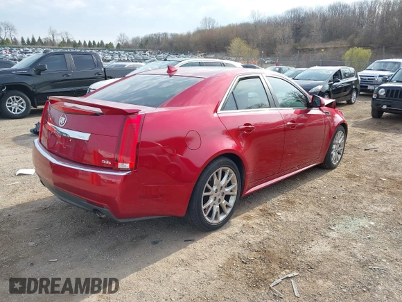 2012 Cadillac CTS Performance with VIN 1G6DK5E37C0147743, listed as a IAAI auction lot 42060614 with 80,190 mi miles and . Bid and sale history available at DreamBid. Image 4.