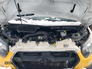 2020 Ford Transit Cargo with VIN 1FTBR1C86LKB53416, listed as a Copart auction lot 81788244 with 106,132 mi miles and Salvage Title. Bid and sale history available at DreamBid. Image 12.