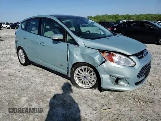 2013 Ford C-Max Energi SEL with VIN 1FADP5CU6DL543615, listed as a Copart auction lot 52300245 with 42,663 mi miles and Salvage Title. Bid and sale history available at carsss.com. Image 12.