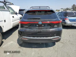 2022 Toyota Venza LE with VIN JTEAAAAH1NJ102500, listed as a Copart auction lot 68720993 with 23,640 mi miles. Bid and sale history available at carsss.com. Image 6.