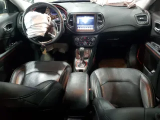 2019 Jeep Compass Trailhawk with VIN 3C4NJDDB4KT647187, listed as a Copart auction lot 50260575 with 63,098 mi miles and Salvage Title. Bid and sale history available at carsss.com. Image 8.