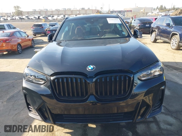2023 BMW X3 sDrive30i with VIN 5UX43DP08P9P10029, listed as a IAAI auction lot 41804425 with 13,429 mi miles and . Bid and sale history available at DreamBid. Image 11.