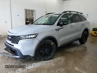 2023 Kia Sorento X-Line S with VIN 5XYRLDLC1PG233790, listed as a Copart auction lot 61194855 with 41,862 mi miles and Clean title. Bid and sale history available at DreamBid. Image 1.