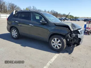 2012 Kia Sorento LX with VIN 5XYKT4A25CG300607, listed as a Copart auction lot 54939775 with 183,995 mi miles and Salvage Title. Bid and sale history available at carsss.com. Image 4.