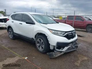 2020 Honda CR-V LX with VIN 7FARW1H21LE007552, listed as a IAAI auction lot 41668426 with 40,229 mi miles. Bid and sale history available at carsss.com. Image 1.